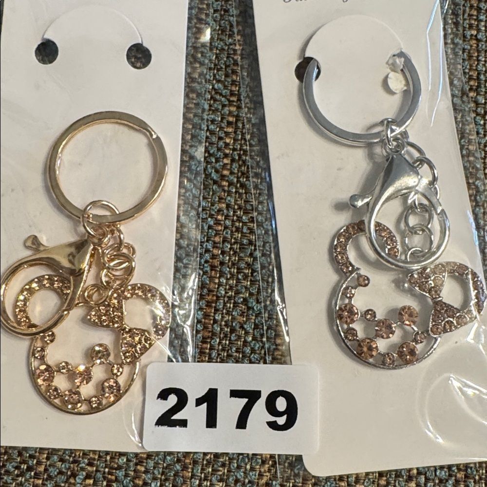 2179 Minnie Key Ring, Bag Charm‎